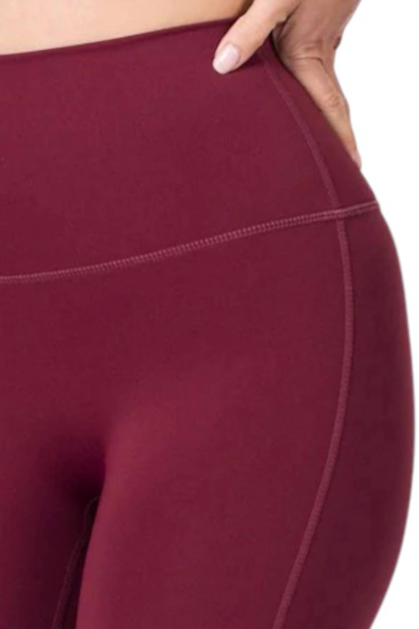 Zenana - Athletic High Waist Biker Shorts