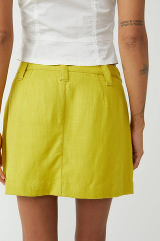 Free People - Can't Blame Me Mini Skirt