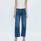 Pistola - Lexi Mid Rise Bowed Straight Jeans
