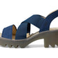 Fly London - Women's Taji502fly Leather Slingback Sandal