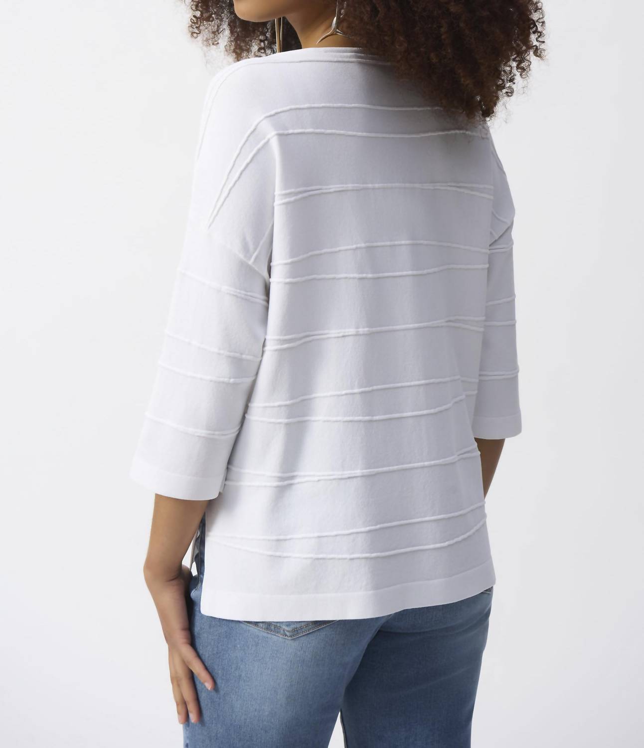 Joseph Ribkoff - Jacquard Sweater Knit Pullover