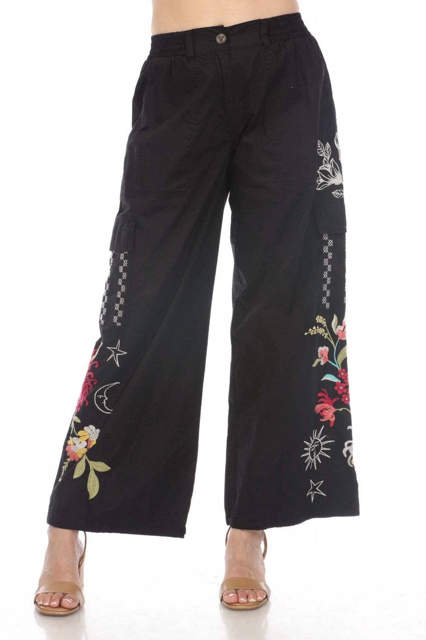 Johnny Was - Drawstring Hem Cargo Pant
