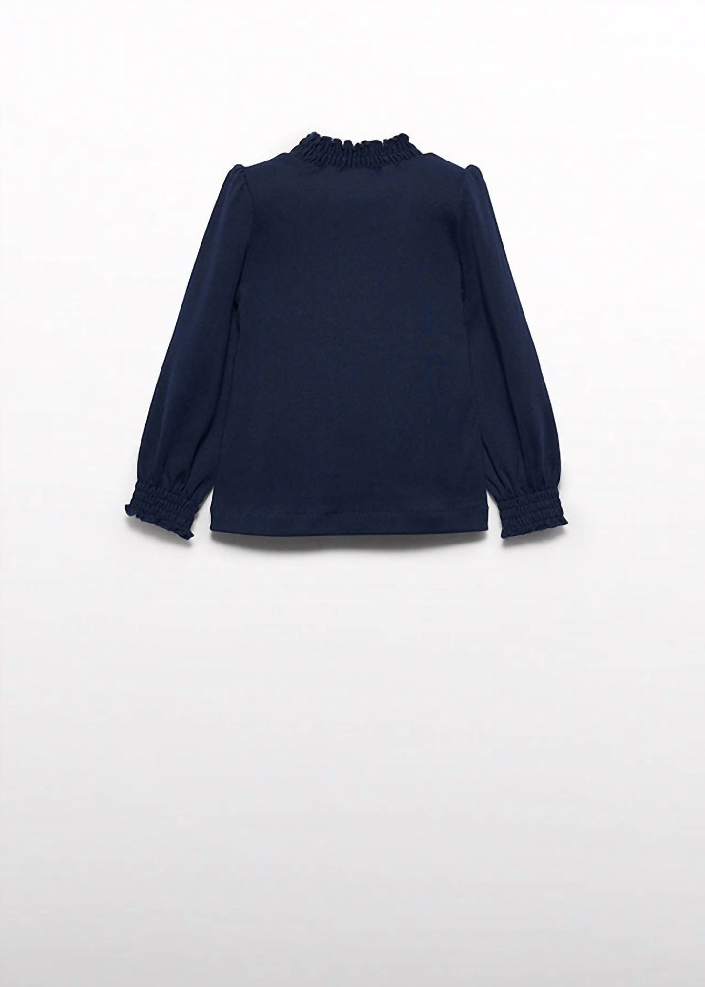 Abel & Lula - Girl's Navy Blue Long Sleeve Mock Turtleneck