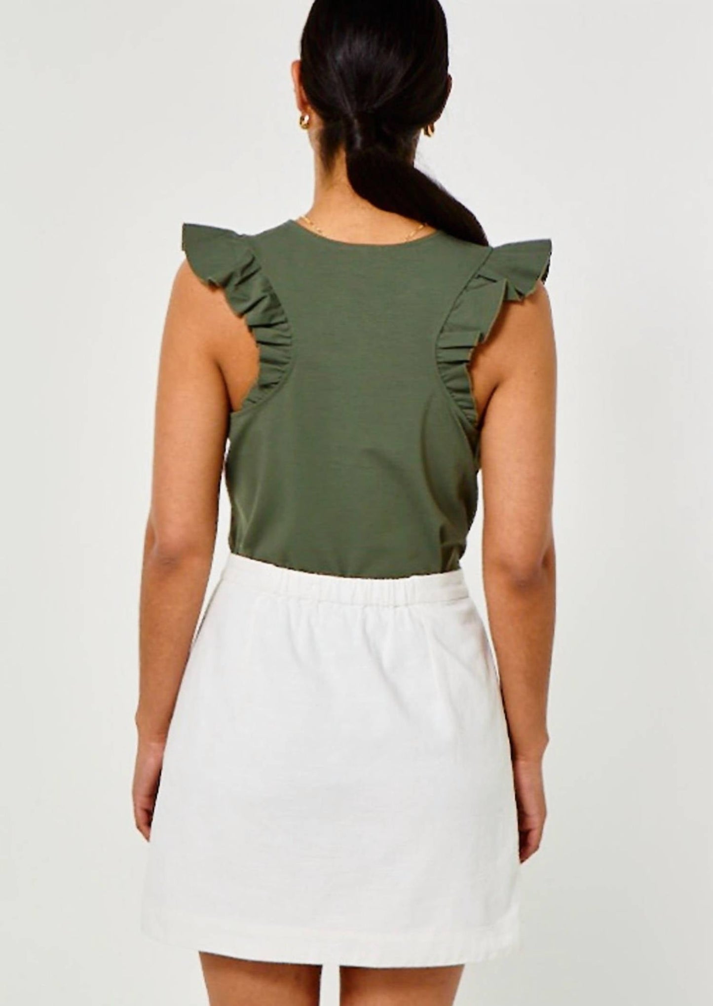 Cartolina Nantucket - Embroidered Cosette Skirt