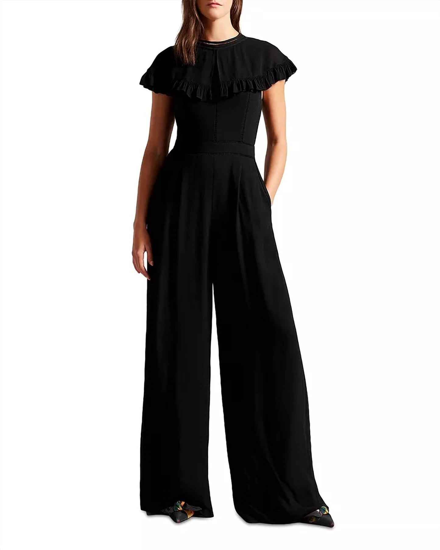 Ted Baker - Olivvee Cape Jumpsuit