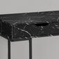 Computer Desk For Home Office, Storage Drawers, Marble Look Contemporary & Modern