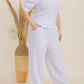 Karen T Design - Bubble Textured Two-piece Set