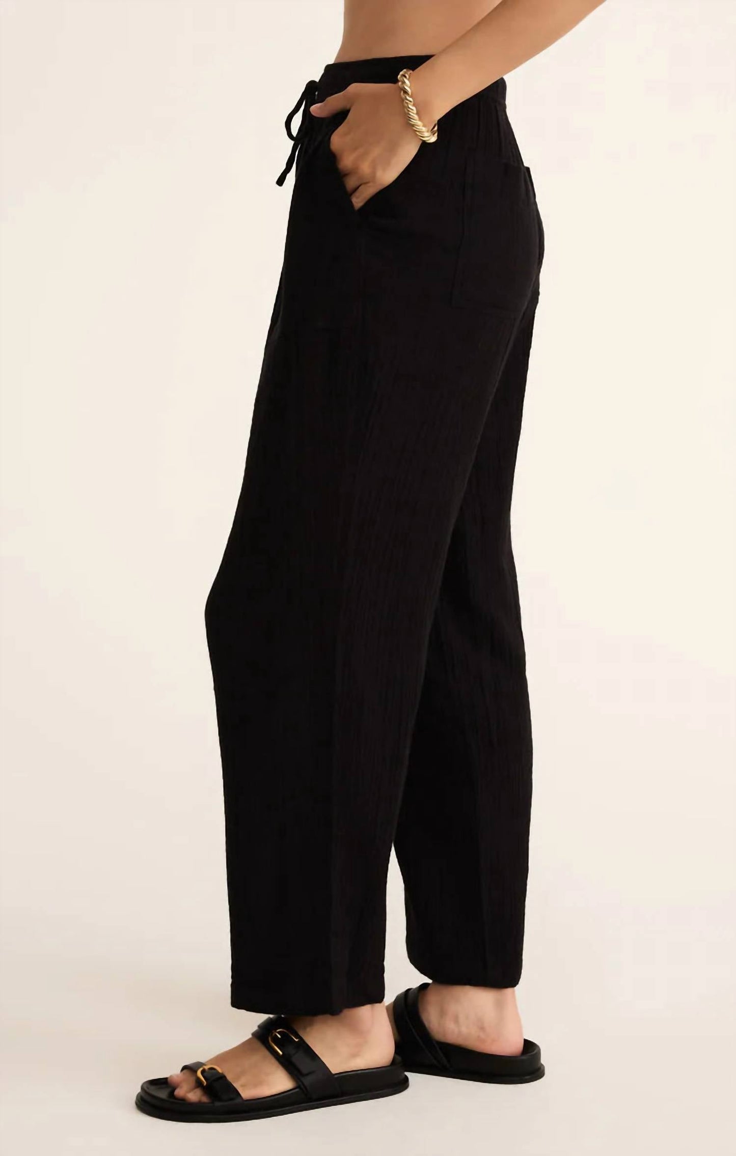 Z Supply - PLAZA AIRY GAUZE ANKLE PANT