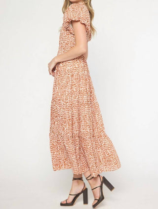 Entro - Print Maxi Dress