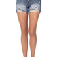 Judy Blue - BUTTON FLY CUTOFF SHORTS WITH DESTROYED HEM