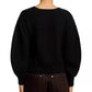 Steve Madden - Rosina Fine Rib Balloon Sleeve Sweater