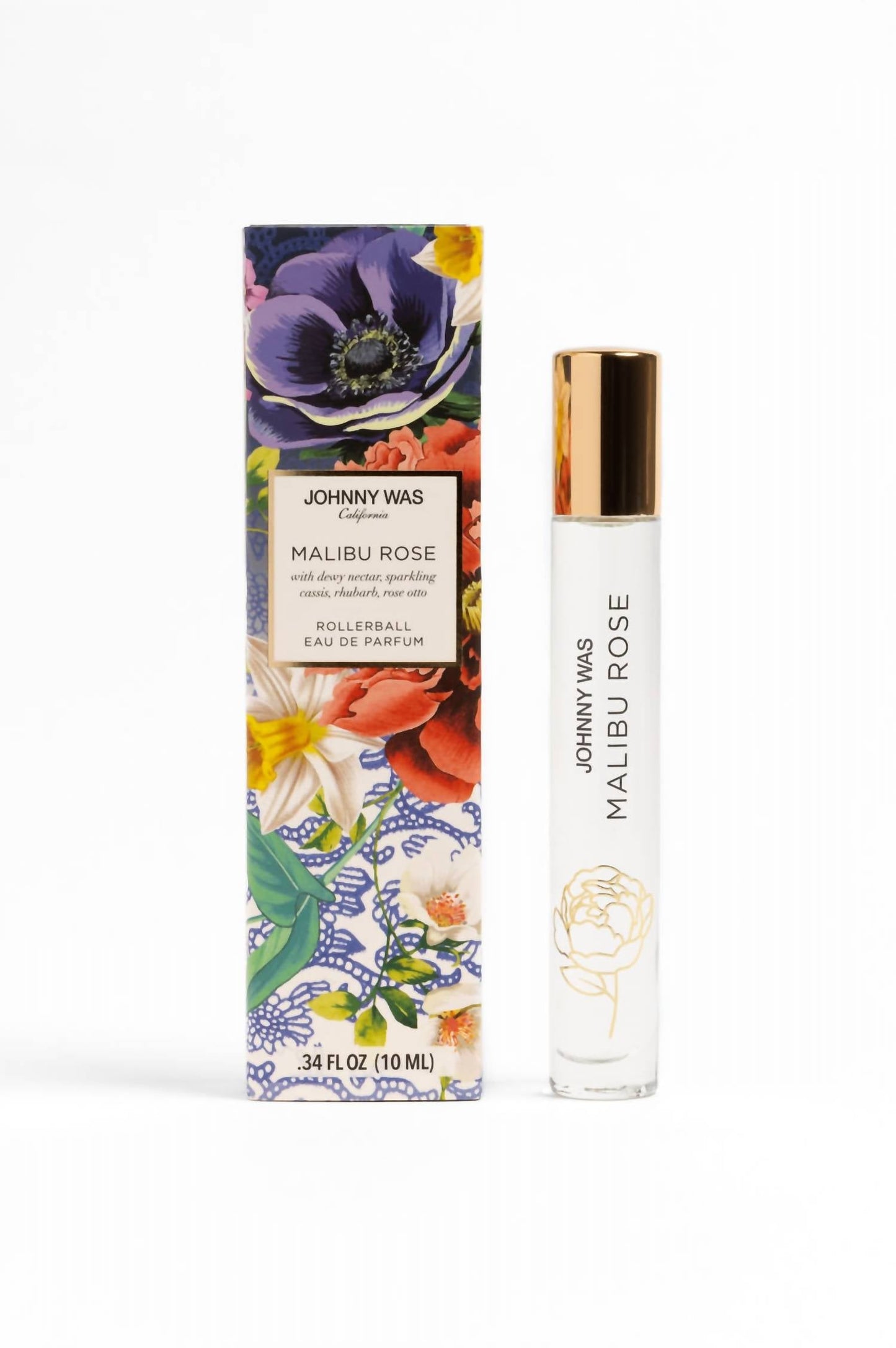 Johnny Was - Women's Malibu Rose Parfum Rollerball .34 Oz