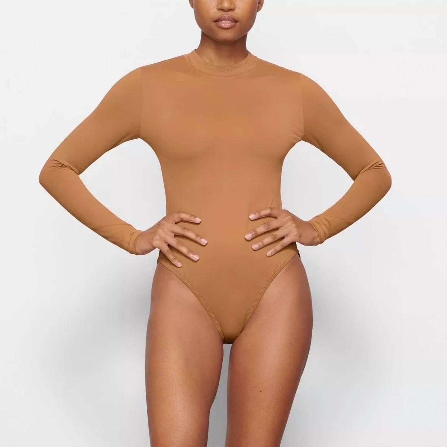 Skims - Swim Longsleeve One Piece Zipper Back