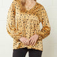 Entro - Leopard & Babydoll Blouse