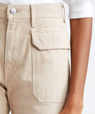 Veronica Beard - Taylor Crop Wide Leg Cargo Jeans