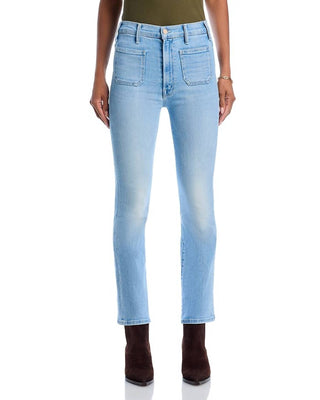 Mother - Hustler Patch Pocket High Rise Ankle Jeans