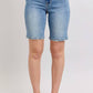 Judy Blue - High Waist Bermuda Denim Short