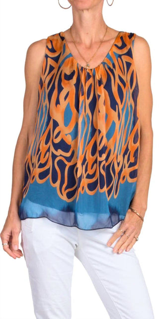 Gigi Moda - Turbinio Silk Tank Top