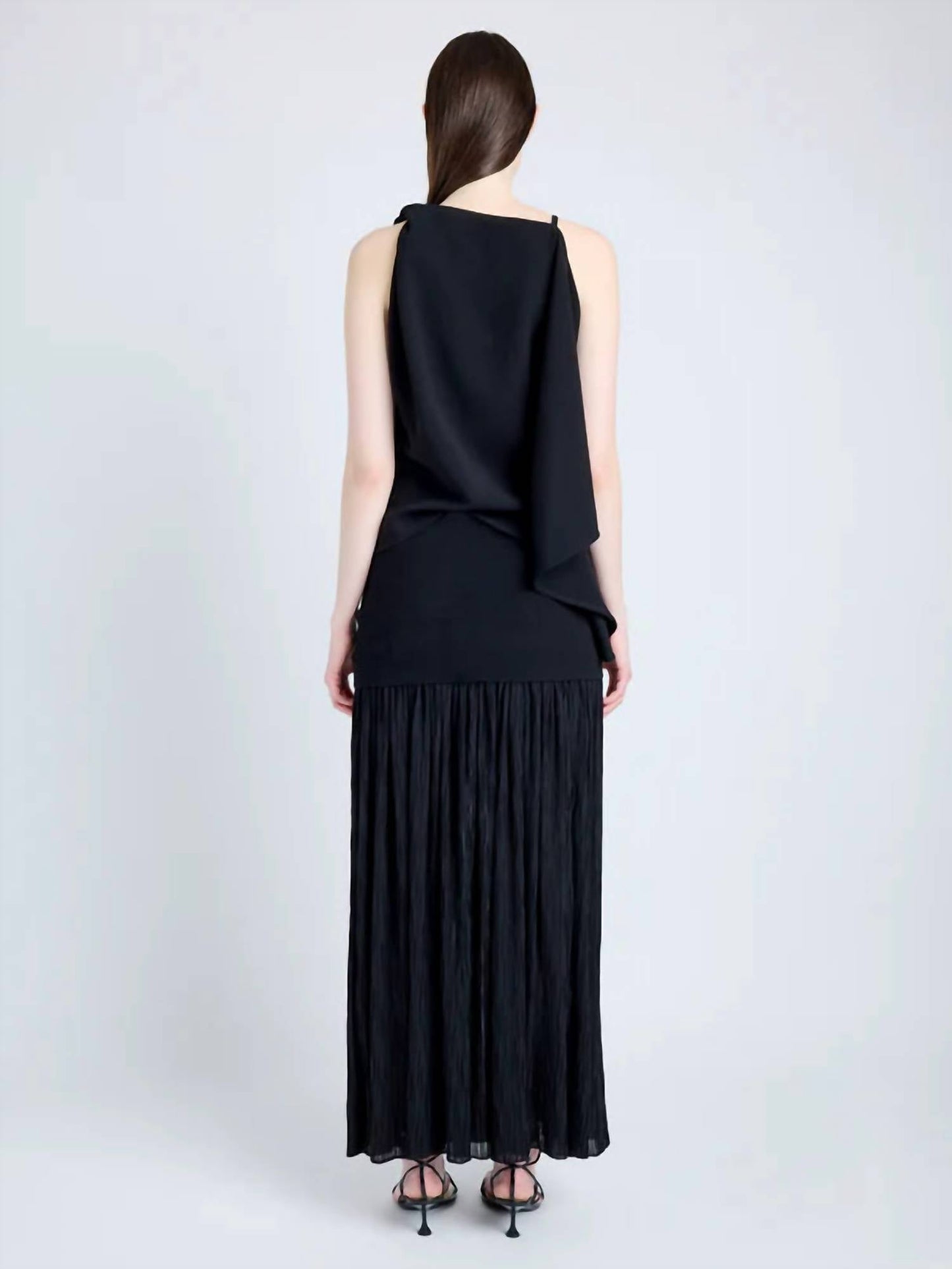 Proenza Schouler - Paige Pleated Crepe Chiffon Skirt