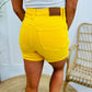 Judy Blue - Yellow Shorts