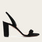 Aquazzura - Women's So Nude Suede Sandal