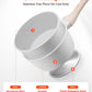 1.5 Qt Nonstick Saucepan with Detachable Handle White