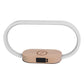 Oval Wireless Charging Touch Lamp with Digital Clock