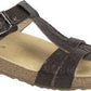 Halflinger Women's Vicky Sandals Coffee Size 36 EU