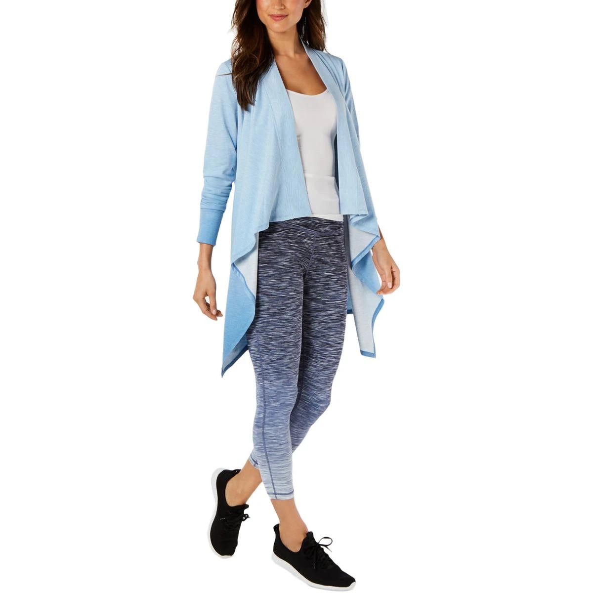 Ideology Women's Dip-Dyed Wrap Horizon Blue Size 2 Extra Small