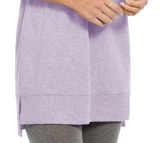 Ideology Women's Long Sleeve Tunic Lilac Size 2 Extra Large