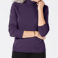 Karen Scott Women's Turtleneck Sweater Purple Dynasty Size Small