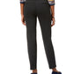 Charter Club Women's Petite Pull-On Ponté-Knit Pants Heather Onyx Size 4