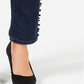 Charter Club Women's Faux-Pearl Trim Jeans Willow Wash Size 16"