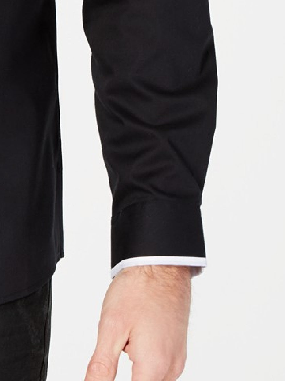 INC International Concepts Men's Victor Shirt Black Size 2 Extra Large