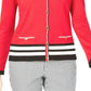 Karen Scott Women's Resort Stripe Hem Cardigan Red Size 2 Extra Large