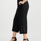JM Collection Women's Plus Tummy-Control Pants Black Size 3 Extra Large