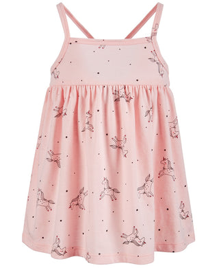 First Impressions Baby Girl's Printed Sundress Pink Size 0-3 Months