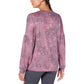 Ideology Women's Floral-Print Sweatshirt Red Passion Size Large