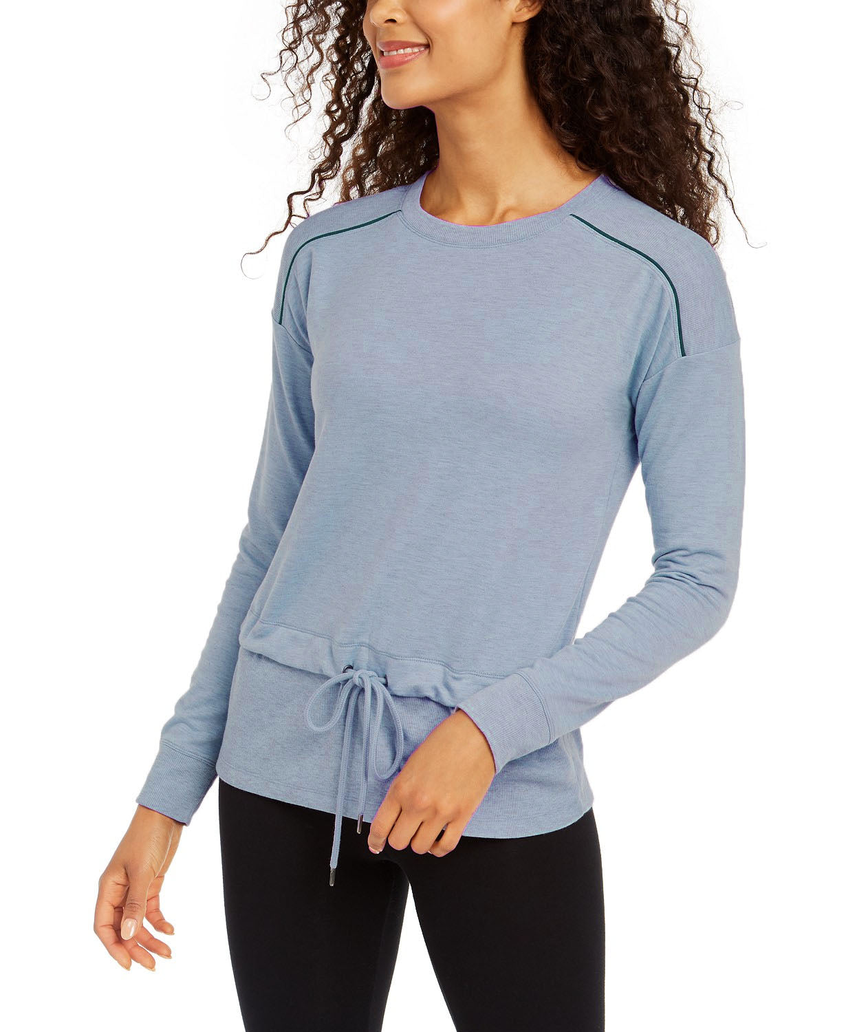 Ideology Women's Tie Top Infinity Heather Size 2 Extra Large