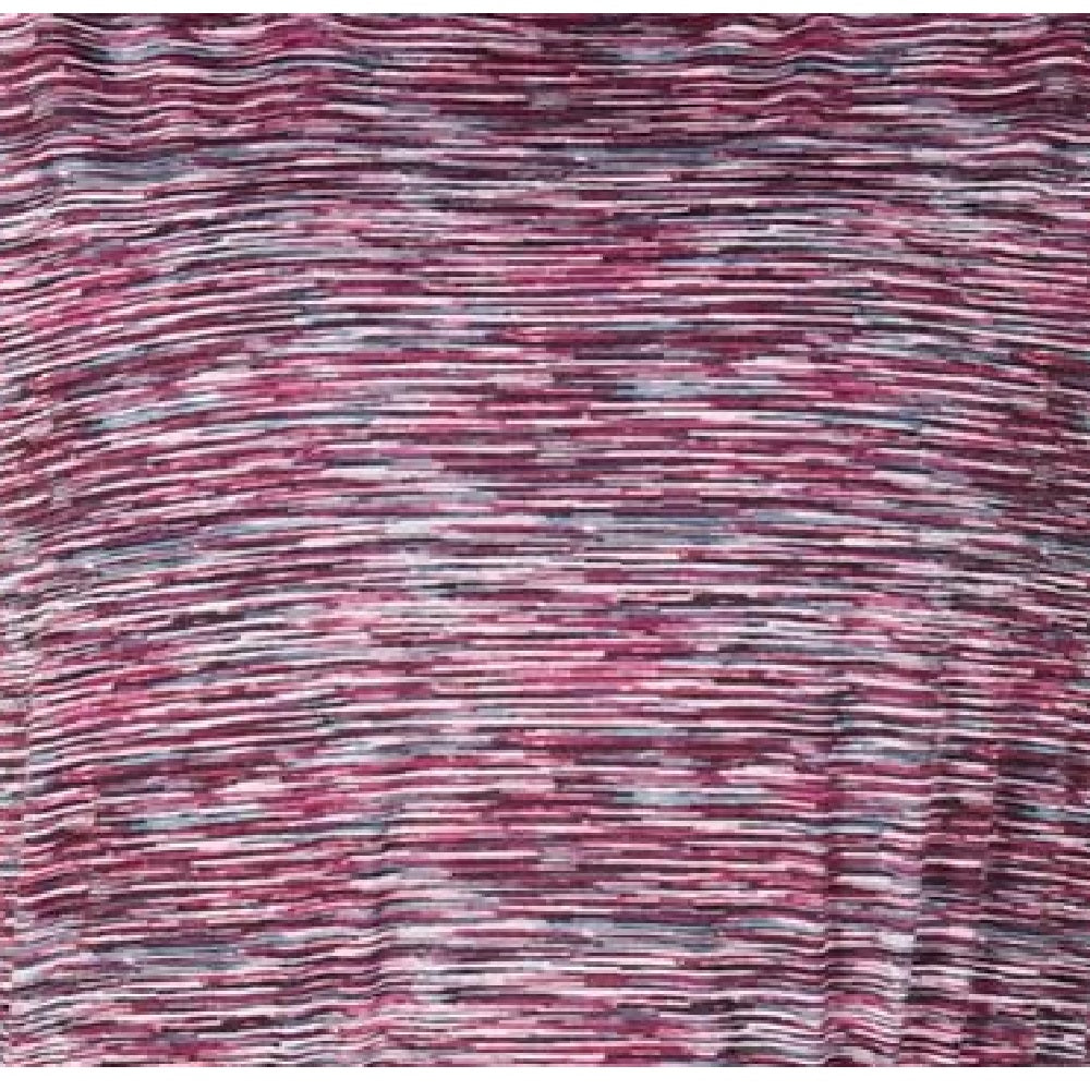 Ideology Women's Space-Dyed T-Shirt Fuchsia Crystal Size Small