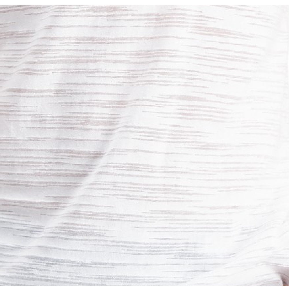 INC International Concepts Men's Broken-Stripe V-Neck T-Shirt White Size Large