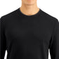 Tasso Elba Men's Crossover Textured Sweater Black Size 2 X-Large