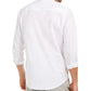 Alfani Men's Classic-Fit Abstract-Stripe Shirt White Size Large