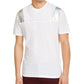 INC International Concepts Men's Pintucked Moto T-Shirt White Size X-Large