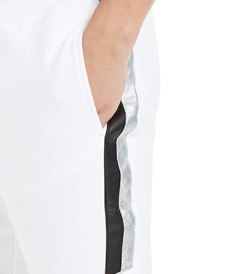 INC International Concepts Men's Portrait Jogger Pants White Size Small