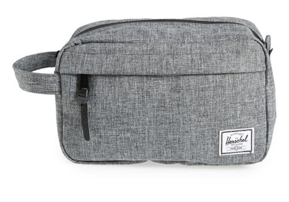 Herschel Supply Co Chapter Cosmetic Case Raven Crosshatch Size One Size