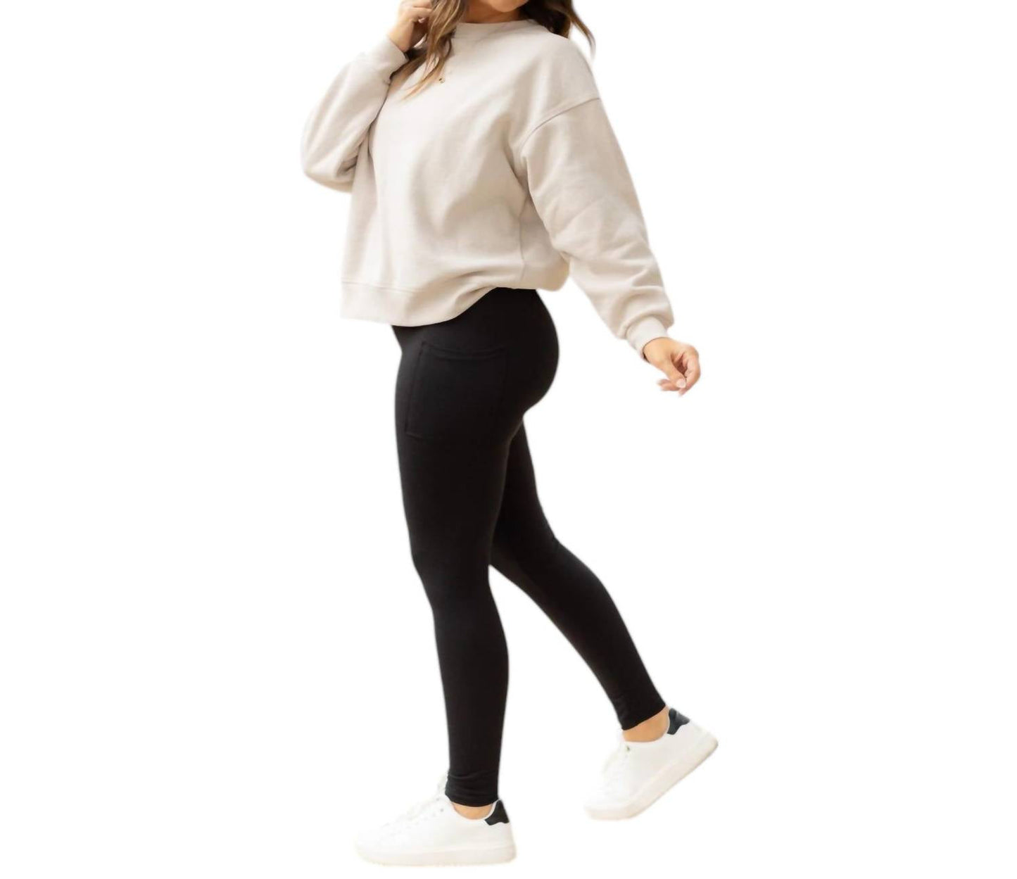 Julia Rose - Full-length Leggings With Pocket