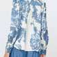 Current Air - Long Sleeve Baroque Swirl Top