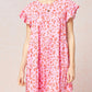 Entro - Tiered Ruffled Leopard Dress