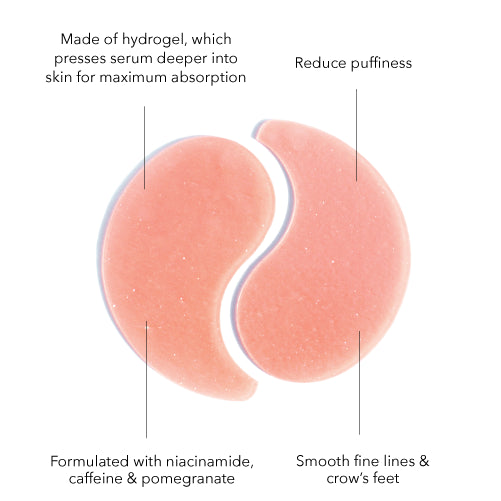 Soon Skincare Unisex Pomegranate Hydrogel Eye Patch With Collagen